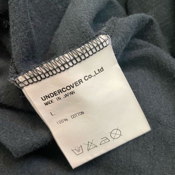 Undercover Grace Bear Graphic T-shirt Men Large Black Short Sleeve - Picture 5 of 8